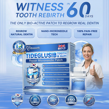 🦷𝐆𝐥𝐢𝐦𝐦𝐞𝐫𝐥𝐲® 🎟️𝐓𝐢𝐝𝐞𝐠𝐥𝐮𝐬𝐢𝐛 𝐓𝐨𝐨𝐭𝐡 & 𝐆𝐮𝐦 𝐑𝐞𝐩𝐚𝐢𝐫 𝐌𝐢𝐜𝐫𝐨𝐧𝐞𝐞𝐝𝐥𝐞 𝐏𝐚𝐭𝐜𝐡  | 𝐀𝐝𝐯𝐚𝐧𝐜𝐞𝐝 𝐒𝐭𝐞𝐦-𝐂𝐞𝐥𝐥 𝐀𝐜𝐭𝐢𝐯𝐚𝐭𝐢𝐨𝐧 𝐓𝐞𝐞𝐭𝐡 𝐒𝐭𝐫𝐢𝐩𝐬(🦷𝐑𝐞𝐛𝐮𝐢𝐥𝐝 𝐄𝐧𝐚𝐦𝐞𝐥 & 𝐃𝐞𝐧𝐭𝐢𝐧 • 𝐒𝐭𝐫𝐞𝐧𝐠𝐭𝐡𝐞𝐧 𝐆𝐮𝐦𝐬 • 𝐄𝐫𝐚𝐝𝐢𝐜𝐚𝐭𝐞 𝐓𝐚𝐫𝐭𝐚𝐫 & 𝐎𝐝𝐨𝐫 • 𝐒𝐭𝐨𝐩 𝐓𝐨𝐨𝐭𝐡 𝐒𝐞𝐧𝐬𝐢𝐭𝐢𝐯𝐢𝐭𝐲)