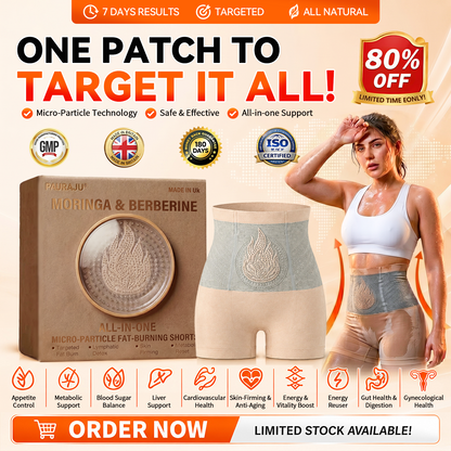 🧧🎈PAURAJU® 30-Min All-in-One Micro-Particle Fat-Burning Shorts✅Ignites deep microcirculation to melt fat, flush toxins, and reverse metabolic aging.