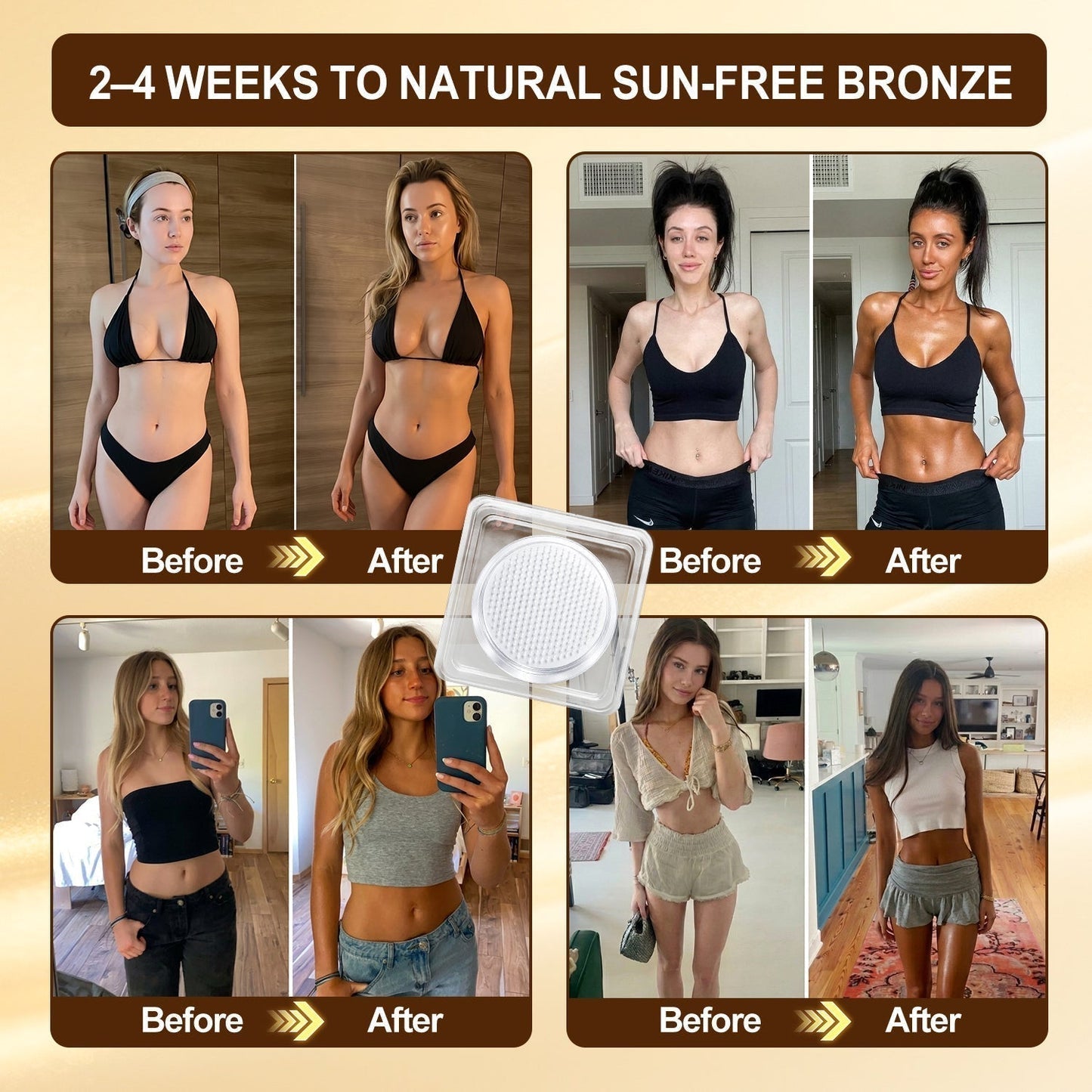 𝗚𝗮𝗳𝗮𝗰𝗲®☀️ 🐻Sunless Natural Glow Transdermal Tanning Micro-Needle Patch