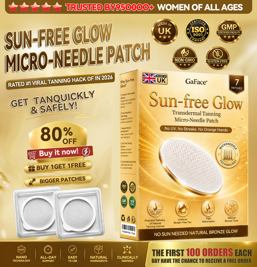 𝗚𝗮𝗳𝗮𝗰𝗲®☀️ 🐻Sunless Natural Glow Transdermal Tanning Micro-Needle Patch