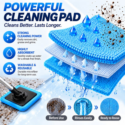 All-In-One Magnetic Window Cleaner🔥 — Dual-Sided Cleaning, Washable Pads for Home & Car | One Kit, Cleaner Glass, Less Effort 💎