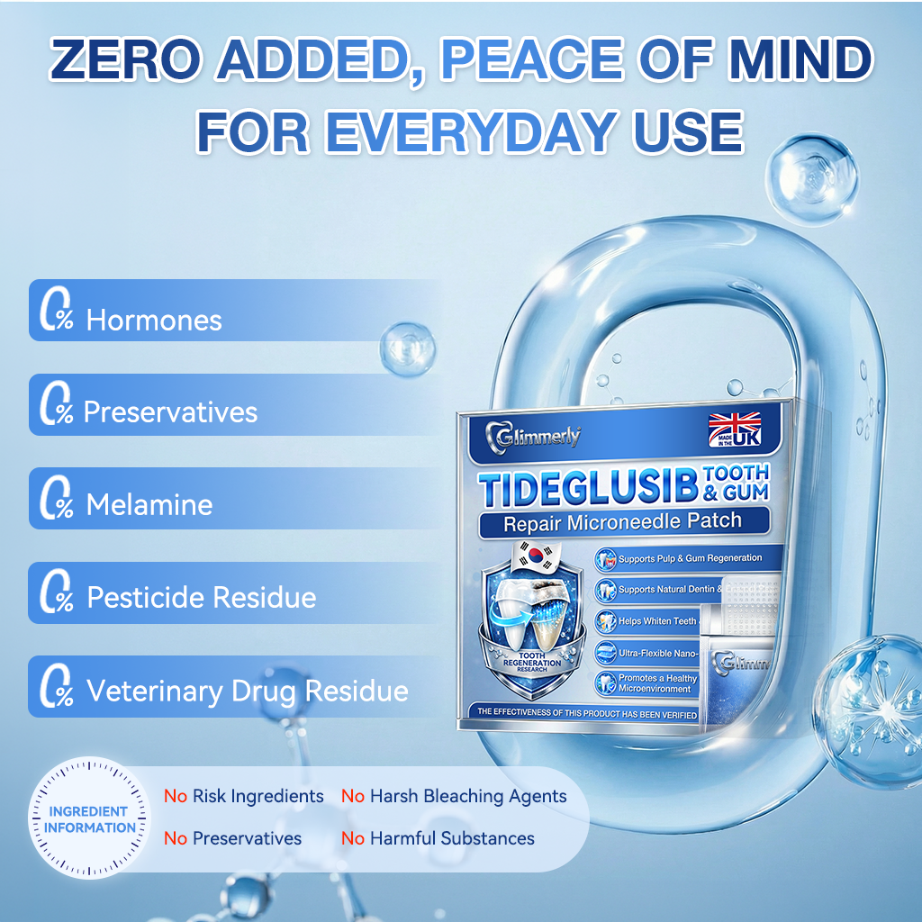 🦷𝐆𝐥𝐢𝐦𝐦𝐞𝐫𝐥𝐲® 🎟️𝐓𝐢𝐝𝐞𝐠𝐥𝐮𝐬𝐢𝐛 𝐓𝐨𝐨𝐭𝐡 & 𝐆𝐮𝐦 𝐑𝐞𝐩𝐚𝐢𝐫 𝐌𝐢𝐜𝐫𝐨𝐧𝐞𝐞𝐝𝐥𝐞 𝐏𝐚𝐭𝐜𝐡  | 𝐀𝐝𝐯𝐚𝐧𝐜𝐞𝐝 𝐒𝐭𝐞𝐦-𝐂𝐞𝐥𝐥 𝐀𝐜𝐭𝐢𝐯𝐚𝐭𝐢𝐨𝐧 𝐓𝐞𝐞𝐭𝐡 𝐒𝐭𝐫𝐢𝐩𝐬(🦷𝐑𝐞𝐛𝐮𝐢𝐥𝐝 𝐄𝐧𝐚𝐦𝐞𝐥 & 𝐃𝐞𝐧𝐭𝐢𝐧 • 𝐒𝐭𝐫𝐞𝐧𝐠𝐭𝐡𝐞𝐧 𝐆𝐮𝐦𝐬 • 𝐄𝐫𝐚𝐝𝐢𝐜𝐚𝐭𝐞 𝐓𝐚𝐫𝐭𝐚𝐫 & 𝐎𝐝𝐨𝐫 • 𝐒𝐭𝐨𝐩 𝐓𝐨𝐨𝐭𝐡 𝐒𝐞𝐧𝐬𝐢𝐭𝐢𝐯𝐢𝐭𝐲)
