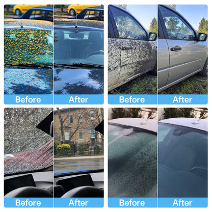 All-In-One Magnetic Window Cleaner🔥 — Dual-Sided Cleaning, Washable Pads for Home & Car | One Kit, Cleaner Glass, Less Effort 💎